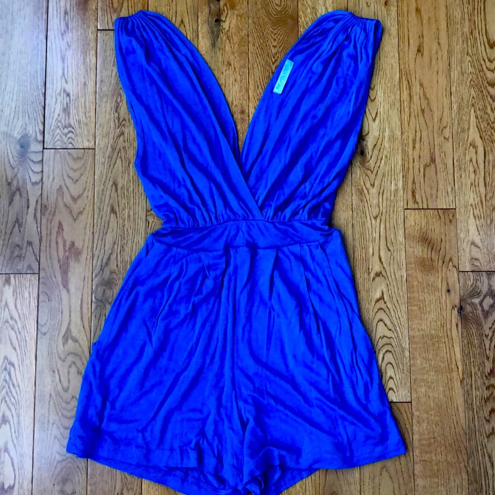 Blue romper
